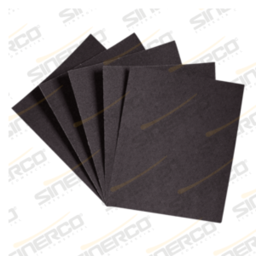Imagen de LIJA A211 9X11" GRANO 80 NORTON EMP. 200 PZAS