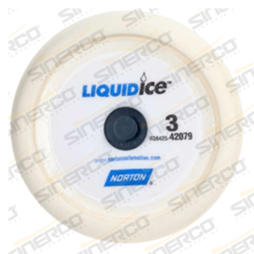 Imagen de BORLA P/PULIDO NORGRIP LIQUID ICE 9" - CORTE SUAVE