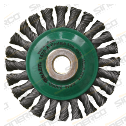 Imagen de 1575 CEPILLO CIRC ALAMB TRENZADO 4X0.020MR 3/8X7/8