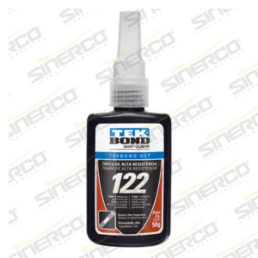 Imagen de TRABA ROSCAS AMT 122 TEKBOND 50G TUBO APLICADOR NARANJA