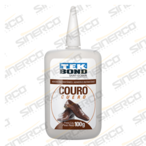 Imagen de ADHESIVO INSTANTÁNEO  TEKBOND CALZADO/CUERO 100G TUBO CAJA C/10 B TRANSPARENTE