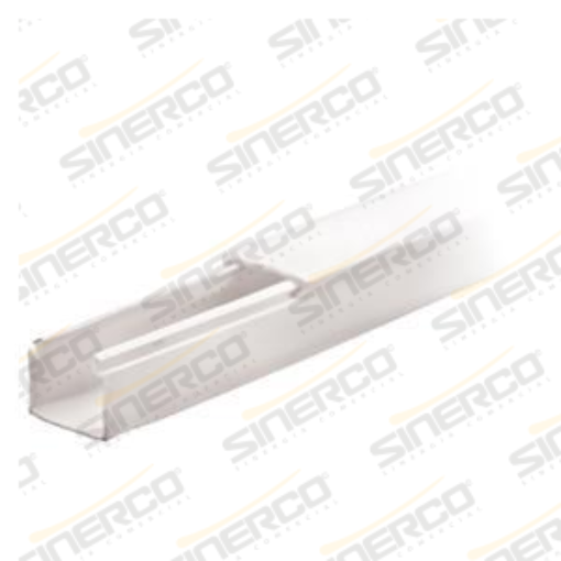 Imagen de CANAL 20X17 2.00 ML C/ADHESIVO 1 VIA PAQ C/25 PZAS