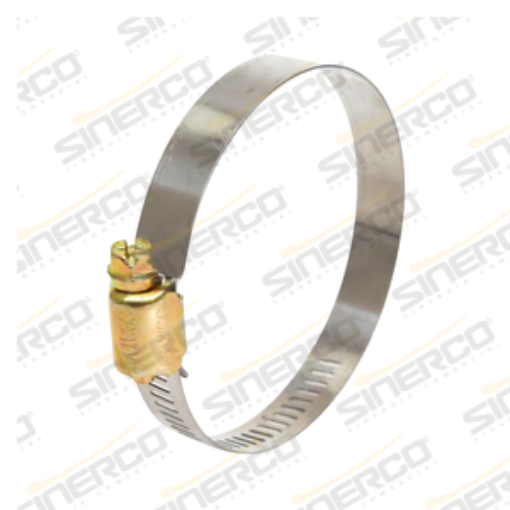 Imagen de ABRAZADERA SINFIN INOX-DORADA #24