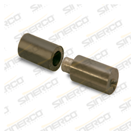 Imagen de BISAGRA TUBULAR NEGRA DE 1/2" PAQ. C/100 PZAS
