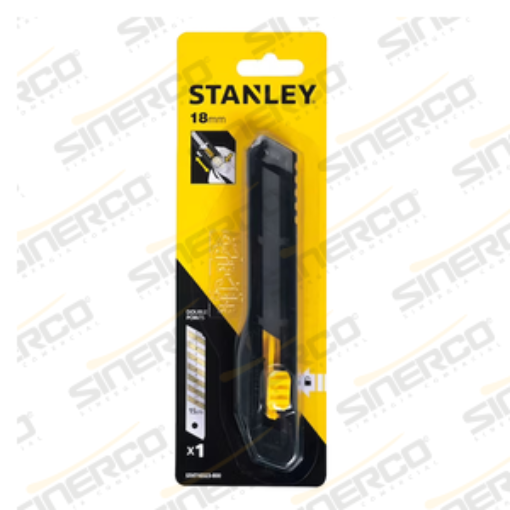 Imagen de STANLEY CUCHILLA SNAP OFF 18MM X 16.42CM USO GENERAL