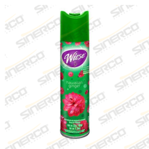 Imagen de WIESE   AROMATIZANTE EN AEROSOL  WIESE 323G / 400ML CODIGO DE BARRAS 7501821510028 AROMA HAWAIAN GINGER      