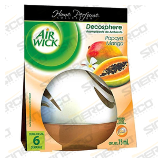Imagen de AIW WICK DECOSPHERE 75ML PAPAYA Y MANGO