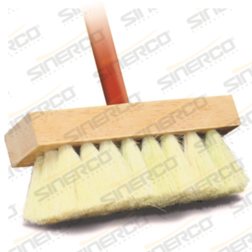 Imagen de CEPILLO IXTLE ARTESANAL 10" PREMIUM BASTON METALIC BASTON 1.20 MTRS