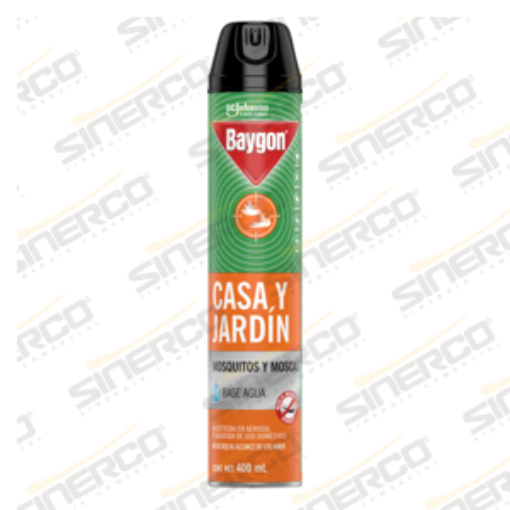 Imagen de INSECTICIDA BAYGON CASA Y JARDIN 400ML